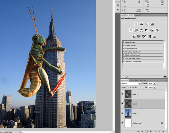 Creation of Hopzilla: Step 2